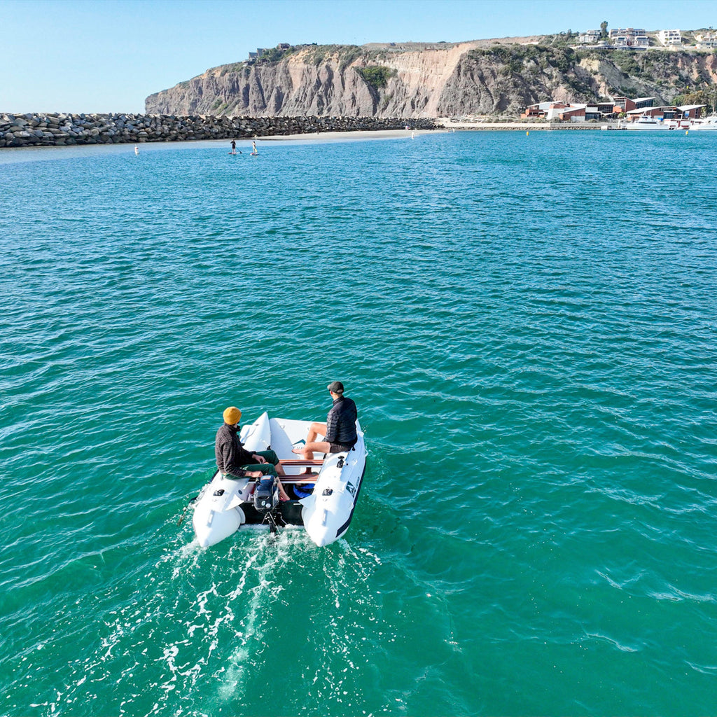 Further Customs Laguna 290 Yacht Tender with Tohatsu Outboard Engine in Dana Point Marina California