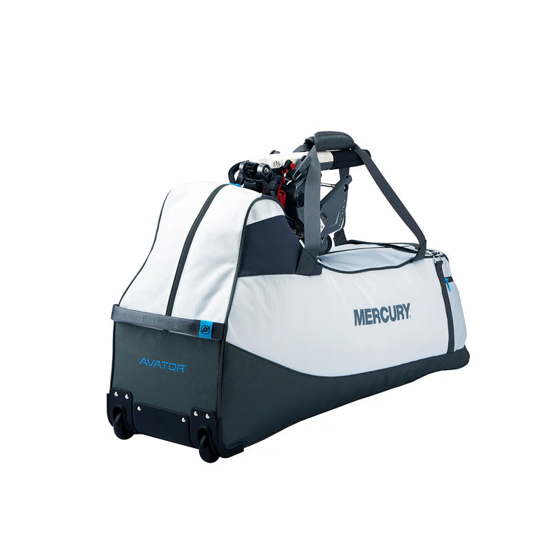 Mercury Avator 7.5e Wheeled Motor Bag & Battery Backpack Set