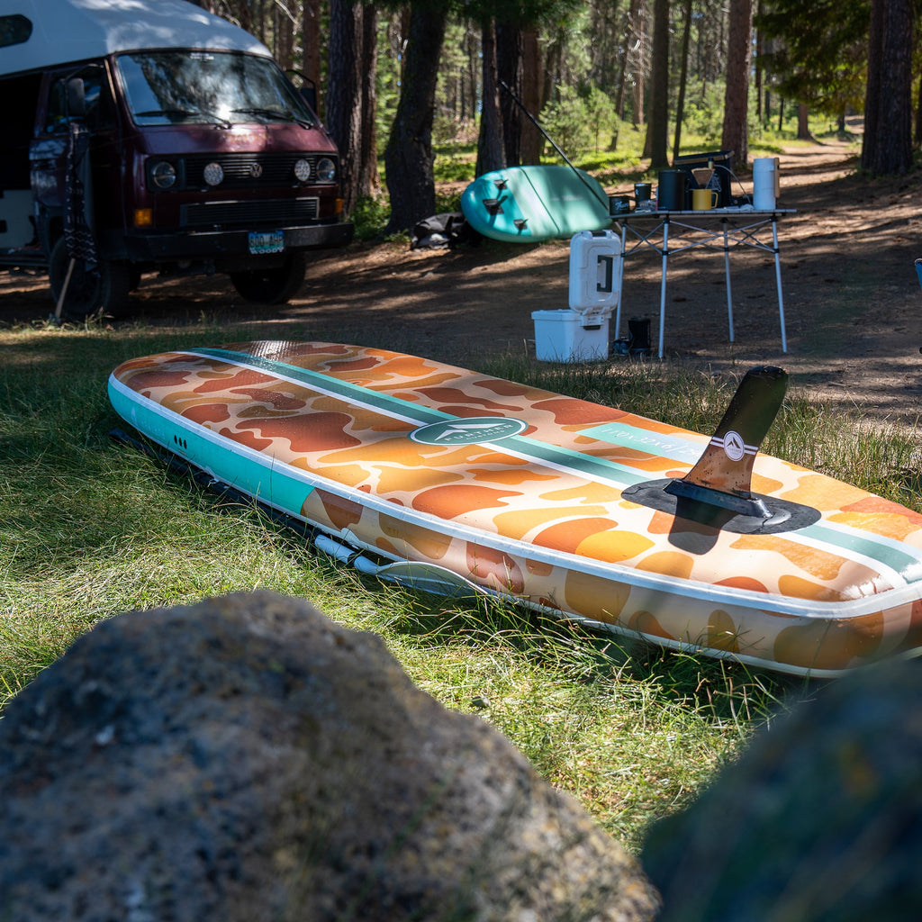 Further Customs Tamarack Inflatable Paddleboard SUP iSUP Board Bend OR Oregon Camping  Paddle Board Paddleboarding