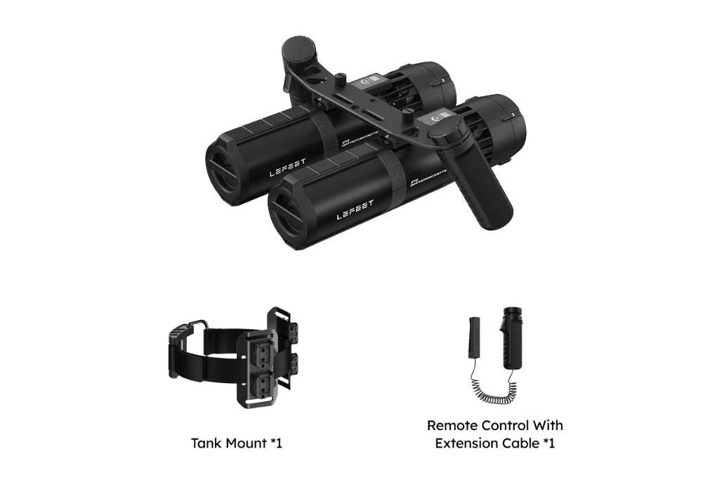 LEFEET P1 Tank Mount Bundle (Dual Unit)